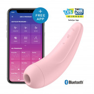 Satisfyer Curvy 2 okos léghullámos csiklóizgató - pink