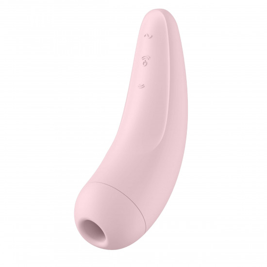 Satisfyer Curvy 2 okos léghullámos csiklóizgató - pink