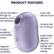 Satisfyer Pro To Go 2 léghullámos csiklóizgató - lila