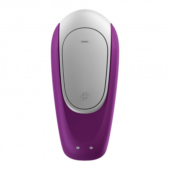 Satisfyer Double Fun okos rádiós párvibrátor - lila