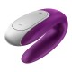 Satisfyer Double Fun okos rádiós párvibrátor - lila
