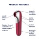 Satisfyer Dual Love okos léghullámos csiklóizgató vibrátor