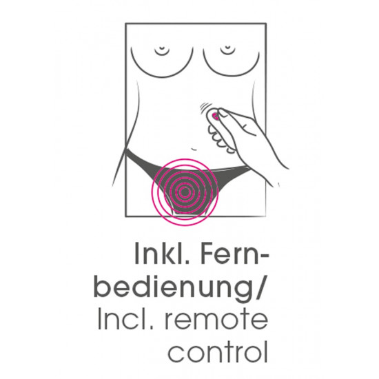SMILE Panty akkus rádiós csiklóizgató pillangó