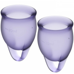 Satisfyer Feel Confident menstruációs kehely - 2db
