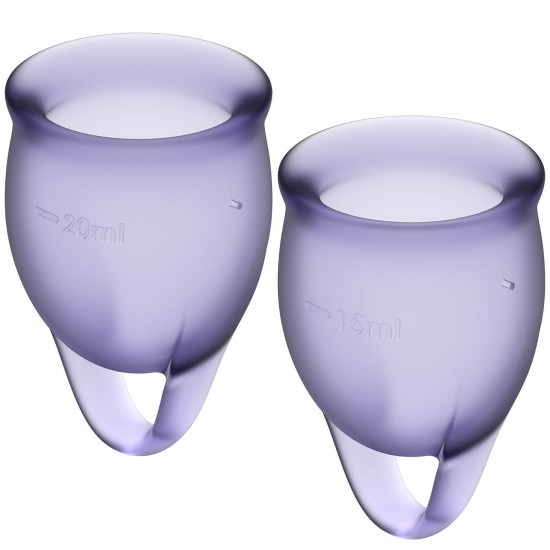 Satisfyer Feel Confident menstruációs kehely - 2db