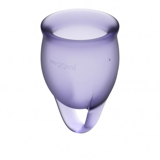 Satisfyer Feel Confident menstruációs kehely - 2db
