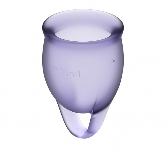 Satisfyer Feel Confident menstruációs kehely - 2db