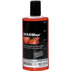 WARMup masszázsolaj - eper
