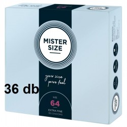 Mister Size 64mm vékony óvszer-36db