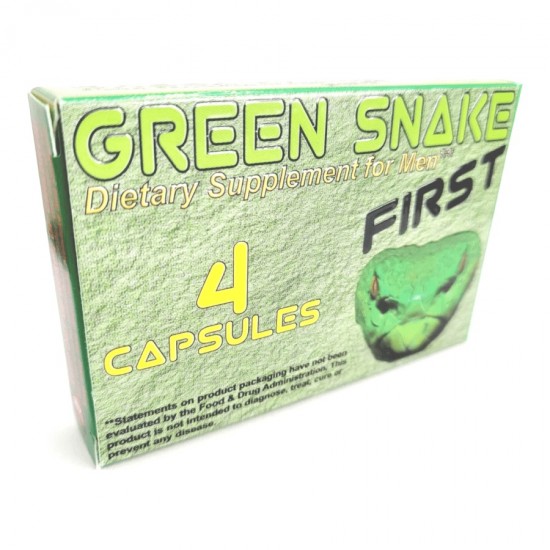 Green Snake First kapszula férfiaknak - 4db