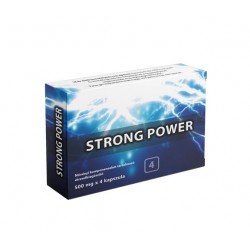 Strong Power vágyfokozó kapszula férfiaknak - 4db