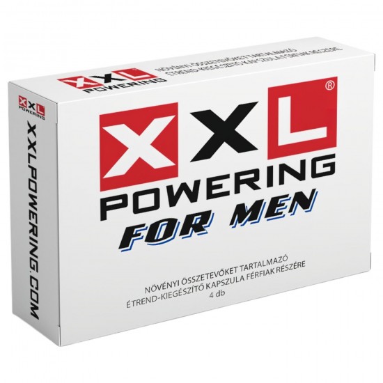 XXL Powering potencianövelő kapszula férfiaknak - 4db