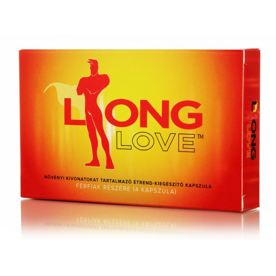 Long Love késleltető kapszula férfiaknak 4db