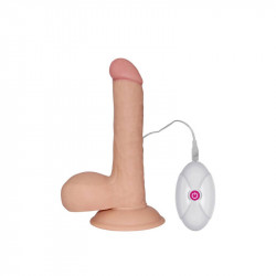 Dude 7,5" bőrhatású élethű vibrátor