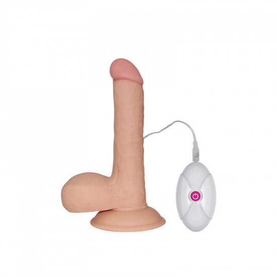 Dude 7,5" bőrhatású élethű vibrátor