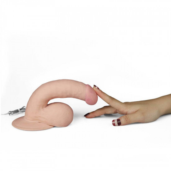 Dude 7,5" bőrhatású élethű vibrátor