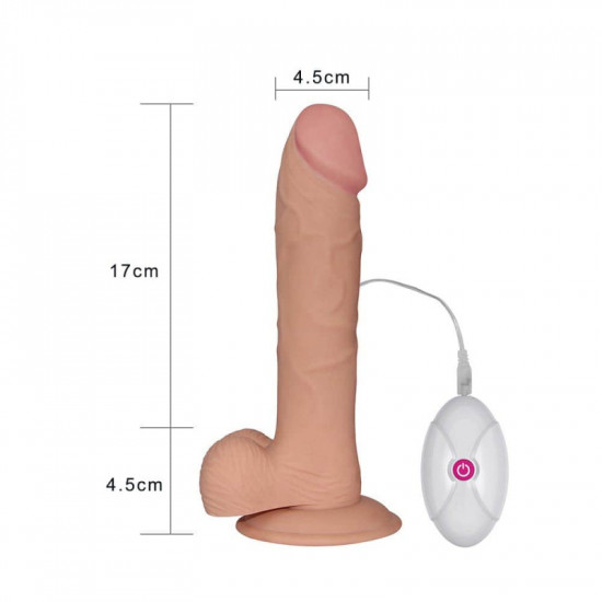 Dude 9" bőrhatású élethű vibrátor