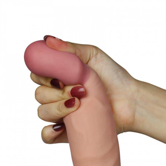 Dude 9" bőrhatású élethű vibrátor