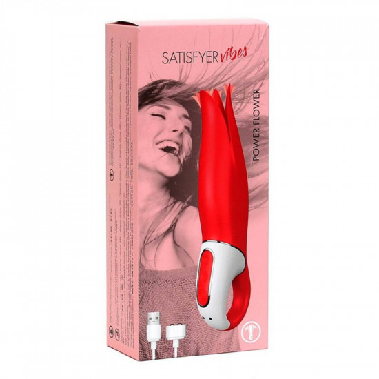 Satisfyer Power Flower akkus vibrátor