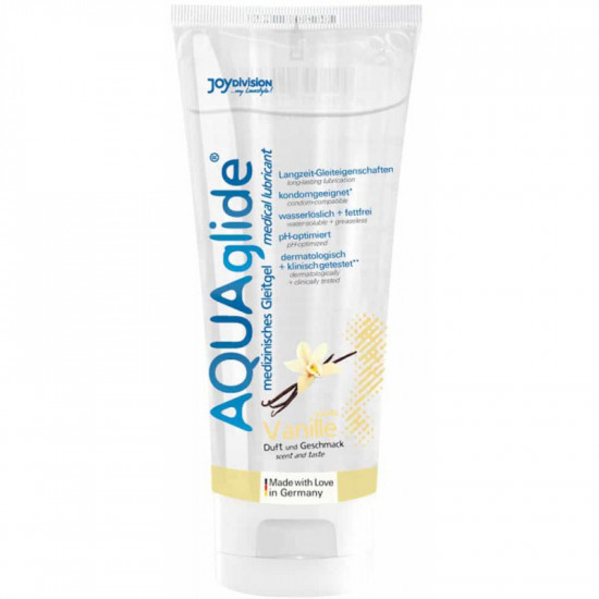AQUAglide vanília ízű síkosító 100ml
