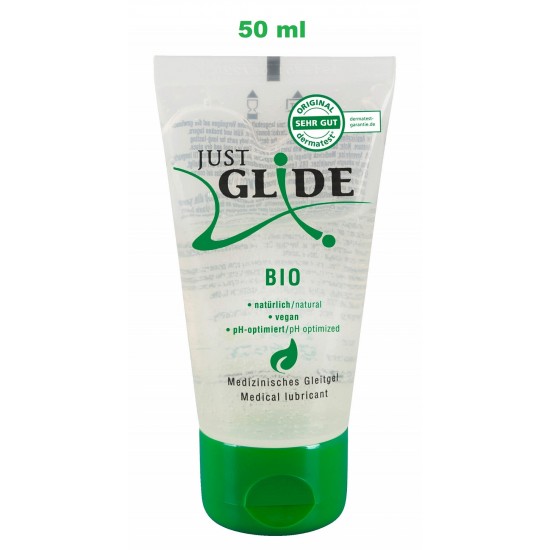 Just Glide Bio vízbázisú Vegán síkosító 50ml