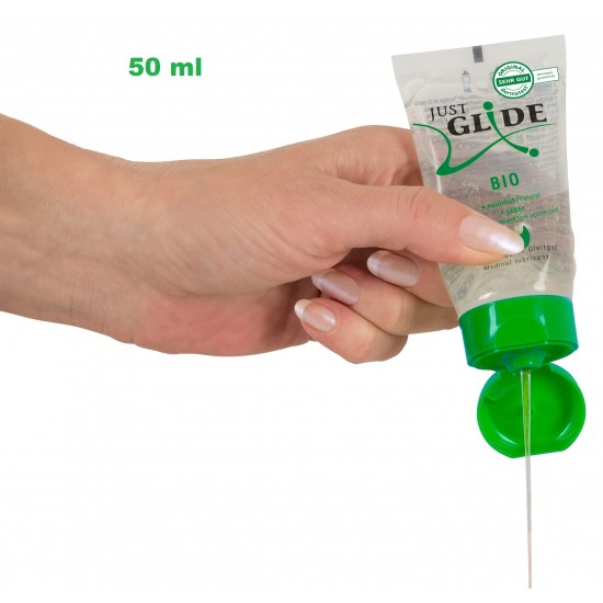 Just Glide Bio vízbázisú Vegán síkosító 50ml