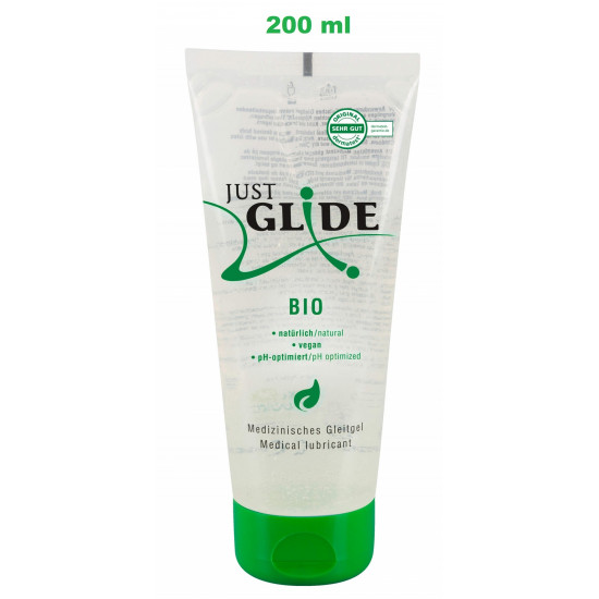 Just Glide Bio vízbázisú Vegán síkosító 200ml