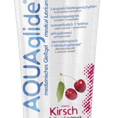 AQUAglide cseresznye ízű síkosító 100 ml