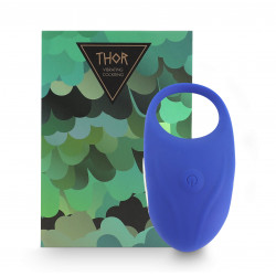 Feelztoys Thor akkus vibrációs péniszgyűrű - kék
