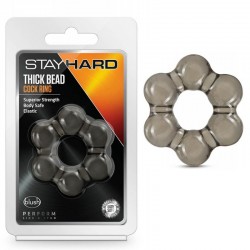 Stay Hard Thick Bead gömbös péniszgyűrű