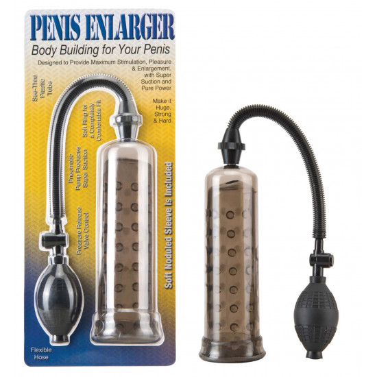 Penis Enlarger szilikonbetétes péniszpumpa - fekete
