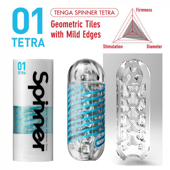 Tenga Spinner Tetra maszturbátor