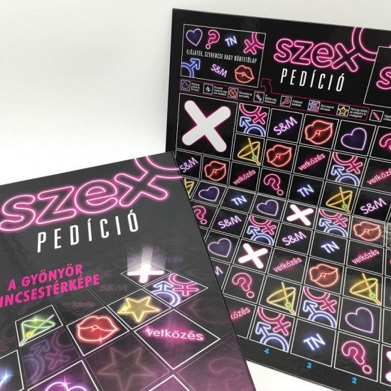 Szexpedíció felnőtt társasjáték