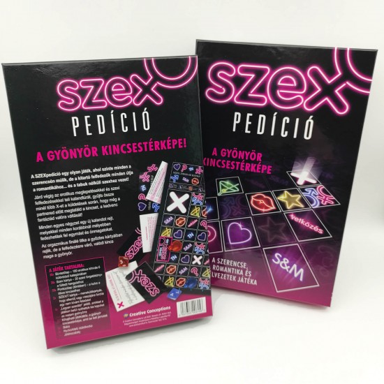 Szexpedíció felnőtt társasjáték