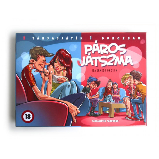 Páros Játszma - Ismerkedj okosan társasjáték