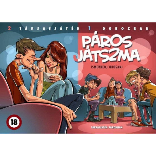 Páros Játszma - Ismerkedj okosan társasjáték